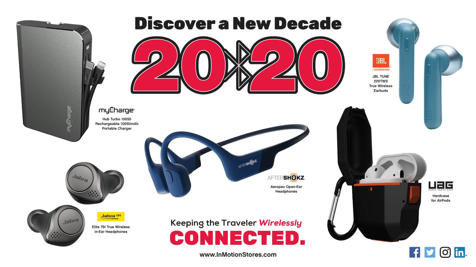 Discover the Decade with Wireless Electronics from InMotion | InMotion